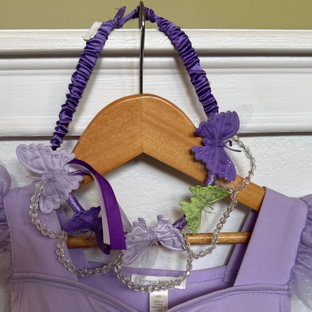 Pottery Barn Kids Purple Tulle Dress - Picture 12 of 12